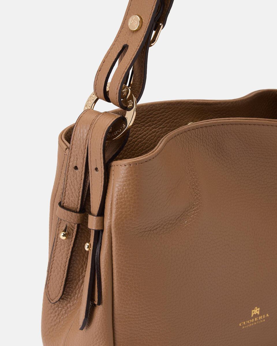 Kleine Schultertasche Desert  - Schultertaschen - Damen Taschen - Tasche - Cuoieria Fiorentina