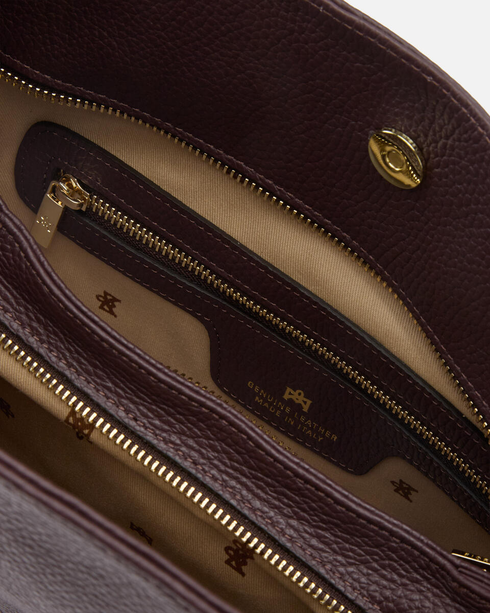 SCHULTERTASCHE Coffee  - Schultertaschen - Damen Taschen - Tasche - Cuoieria Fiorentina