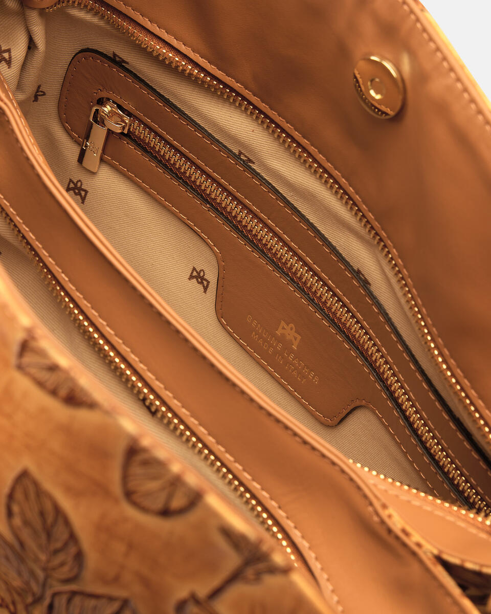 SCHULTERTASCHE Beige  - Schultertaschen - Damen Taschen - Tasche - Cuoieria Fiorentina