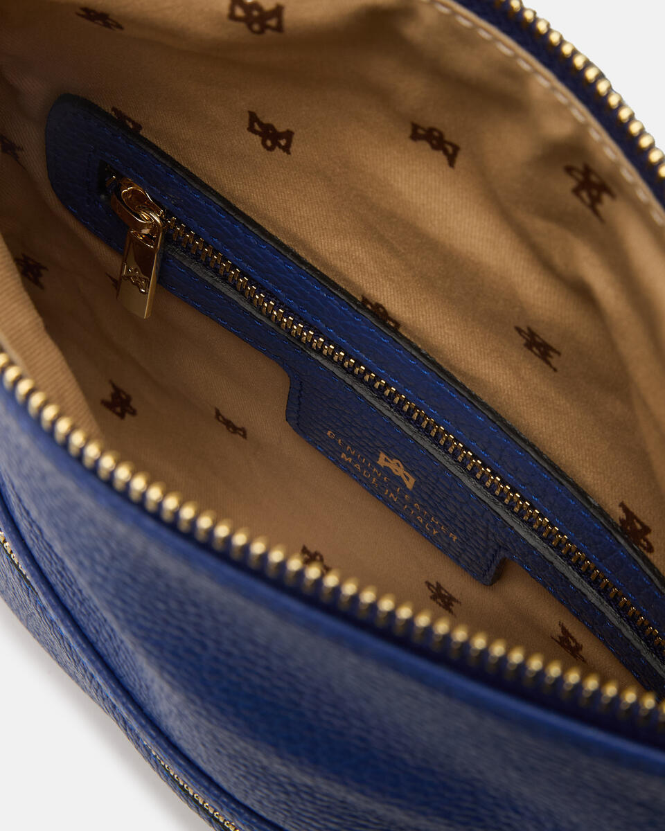Kleine SchulterTasche Blitzblau  - Schultergut - Damen Taschen - Tasche - Cuoieria Fiorentina