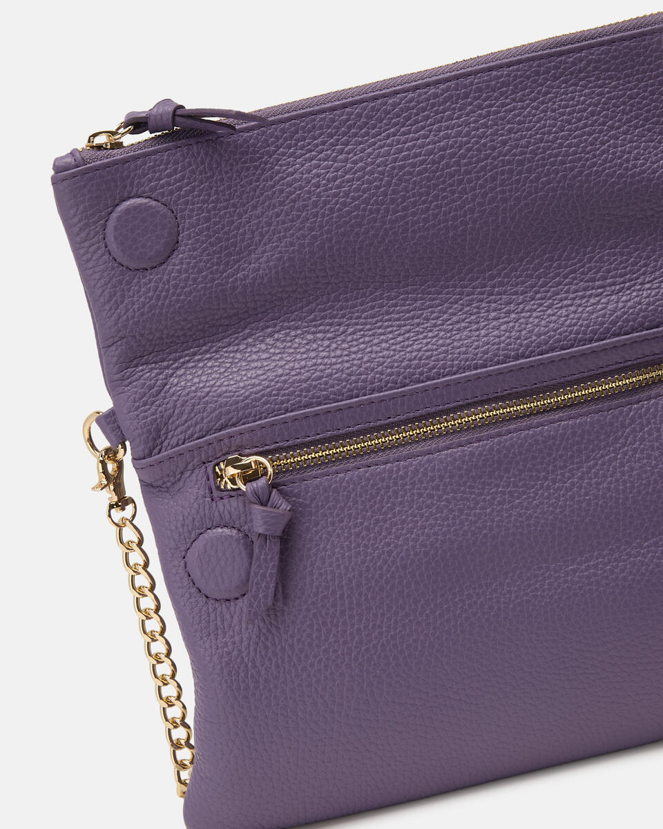 Kleine SchulterTasche Lavendel  - Schultergut - Damen Taschen - Tasche - Cuoieria Fiorentina
