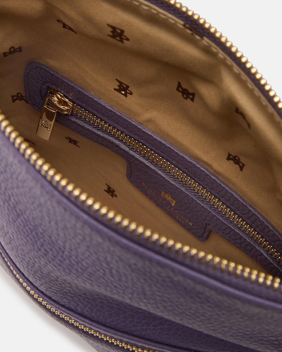Kleine SchulterTasche Lavendel  - Schultergut - Damen Taschen - Tasche - Cuoieria Fiorentina