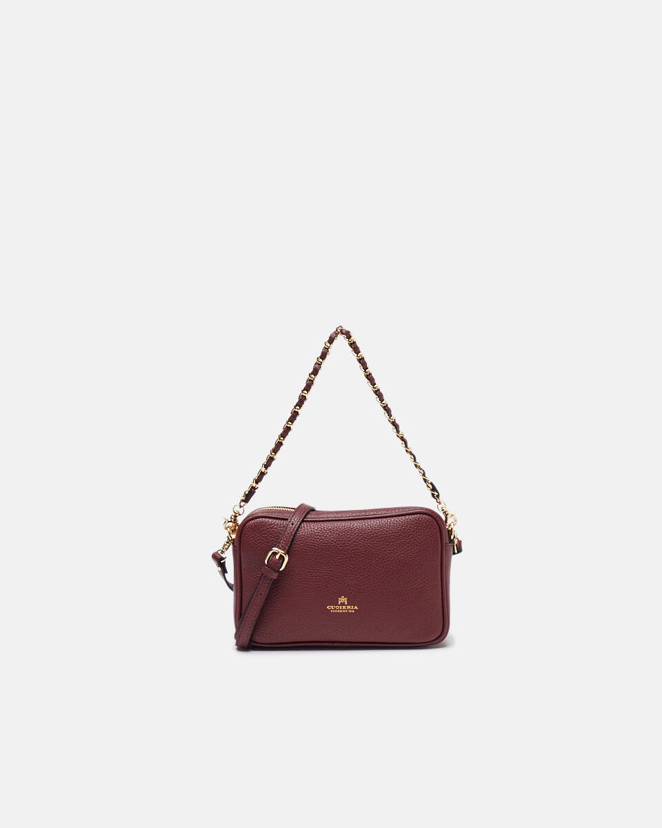 Camera bag Bordeaux  - Cuoieria Fiorentina