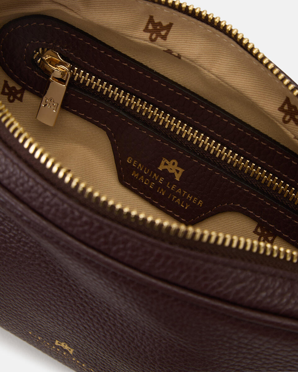 Camera bag Coffee  - Cuoieria Fiorentina