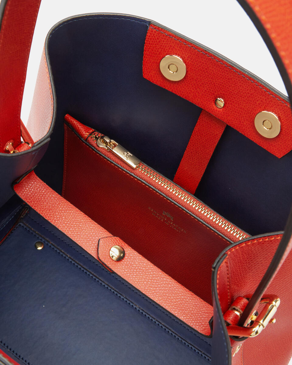 EIMERTASCHE Gebrannte orange  - Eimertaschen - Damen Taschen - Tasche - Cuoieria Fiorentina