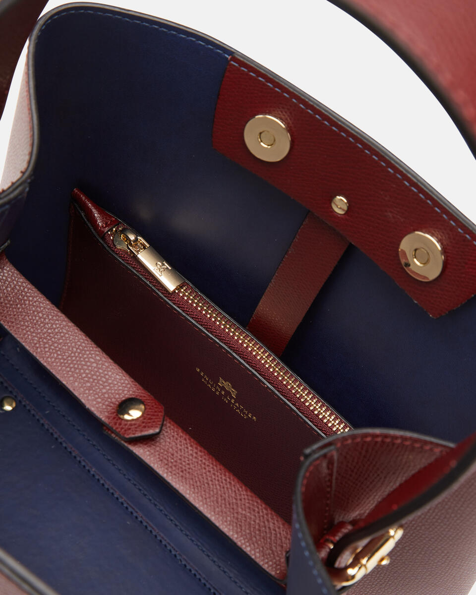 EIMERTASCHE Bordeaux  - Eimertaschen - Damen Taschen - Tasche - Cuoieria Fiorentina
