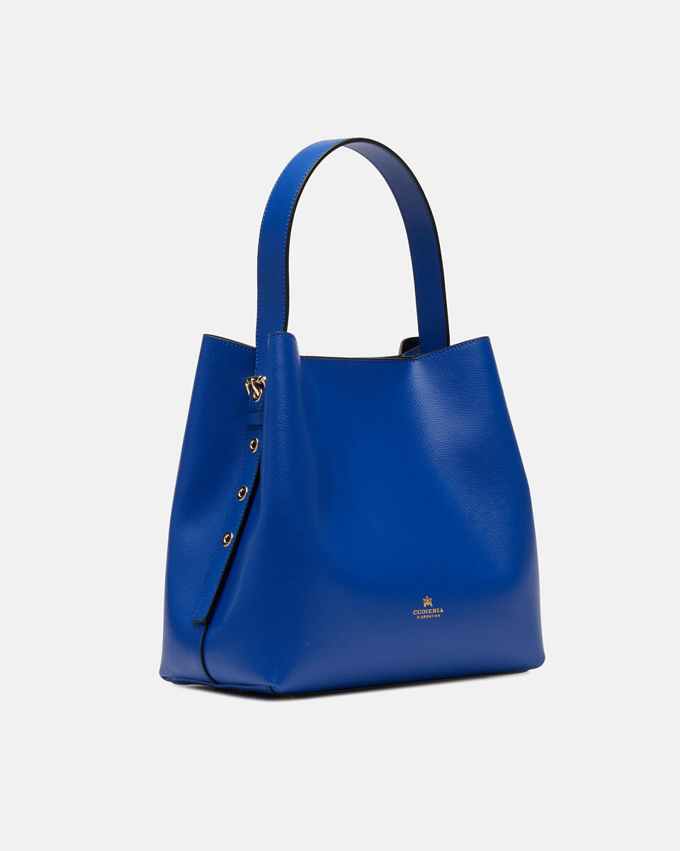 EIMERTASCHE Blitzblau  - Eimertaschen - Damen Taschen - Tasche - Cuoieria Fiorentina