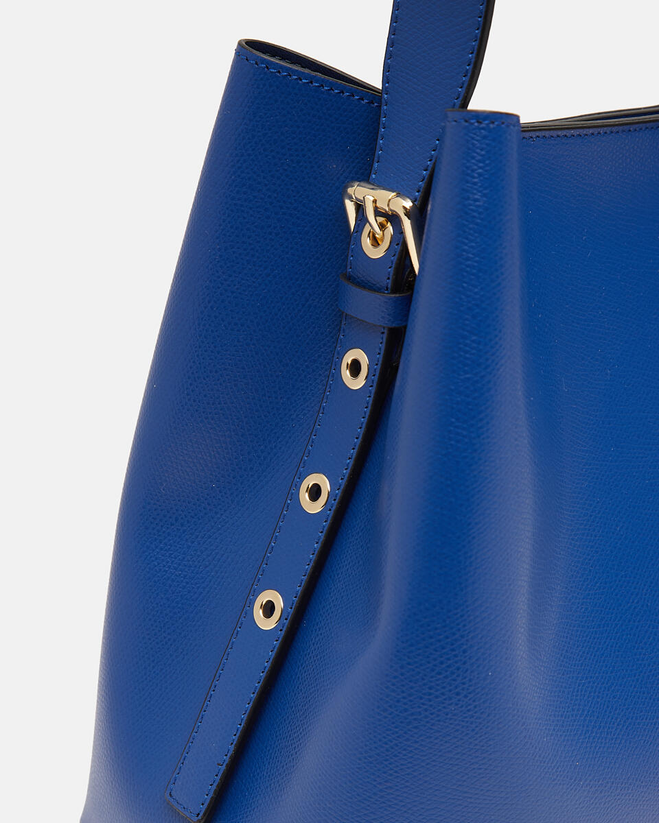 EIMERTASCHE Blitzblau  - Eimertaschen - Damen Taschen - Tasche - Cuoieria Fiorentina