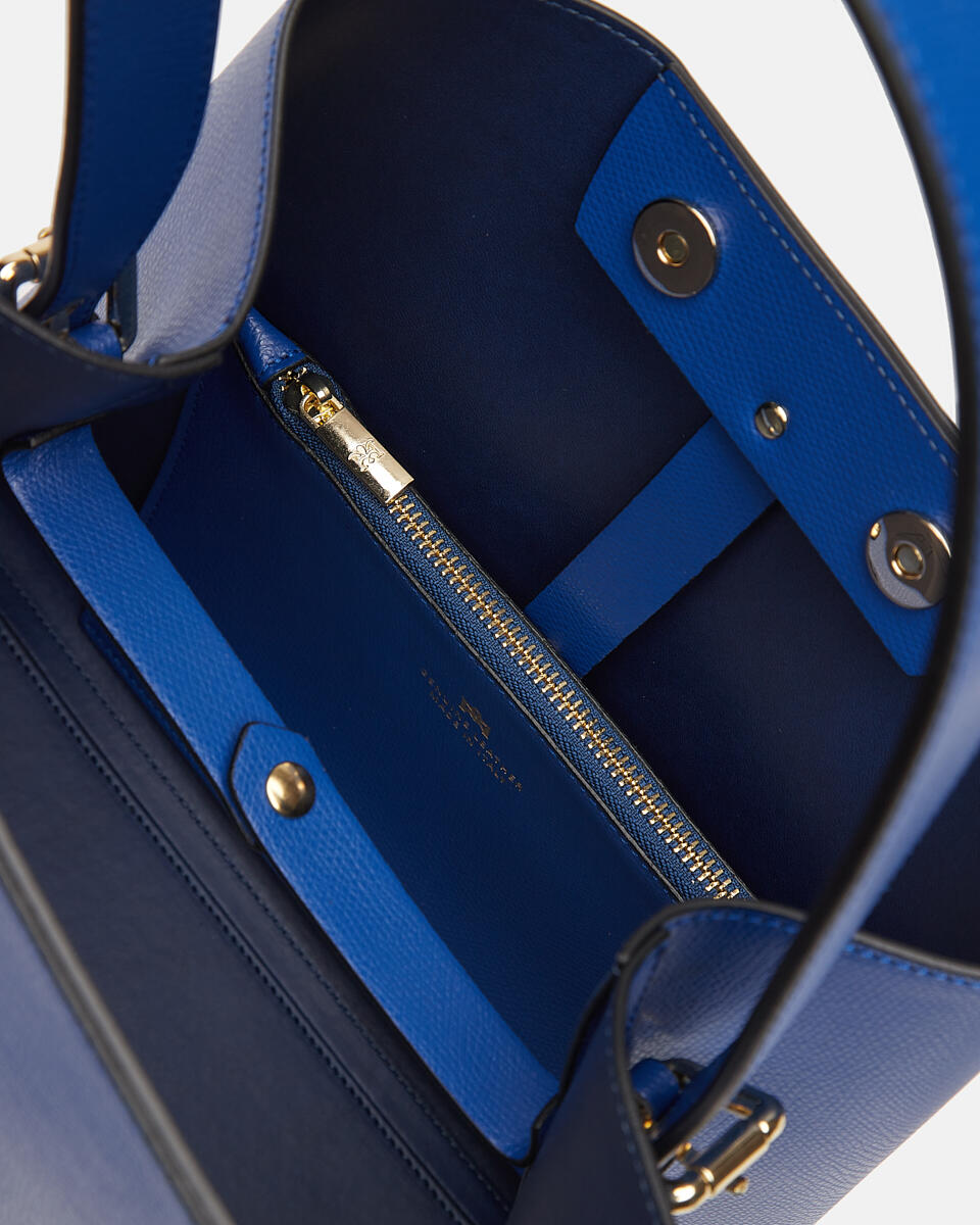 EIMERTASCHE Blitzblau  - Eimertaschen - Damen Taschen - Tasche - Cuoieria Fiorentina