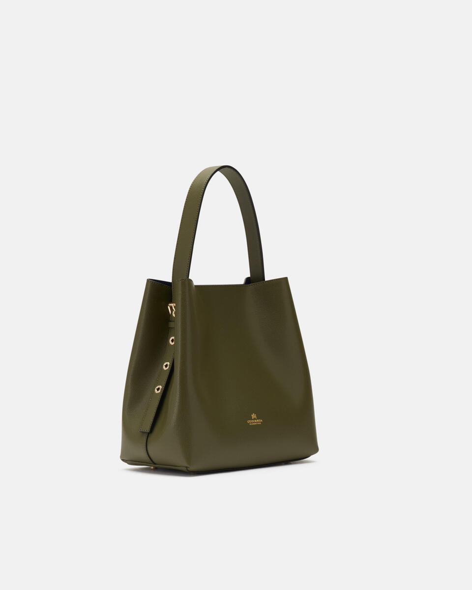 EIMERTASCHE MilitÄr  - Eimertaschen - Damen Taschen - Tasche - Cuoieria Fiorentina