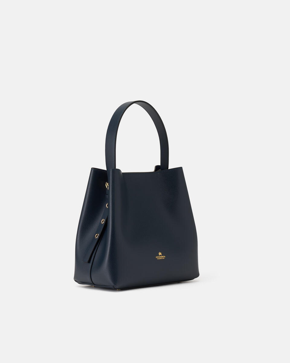 EIMERTASCHE Navy  - Eimertaschen - Damen Taschen - Tasche - Cuoieria Fiorentina