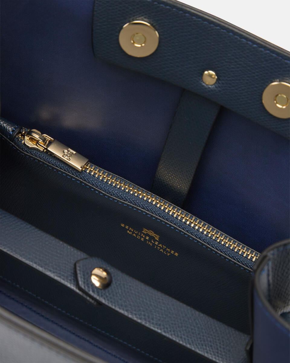 EIMERTASCHE Navy  - Eimertaschen - Damen Taschen - Tasche - Cuoieria Fiorentina