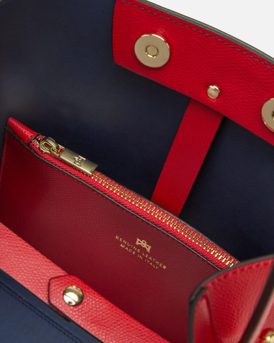 EIMERTASCHE Tomato  - Eimertaschen - Damen Taschen - Tasche - Cuoieria Fiorentina