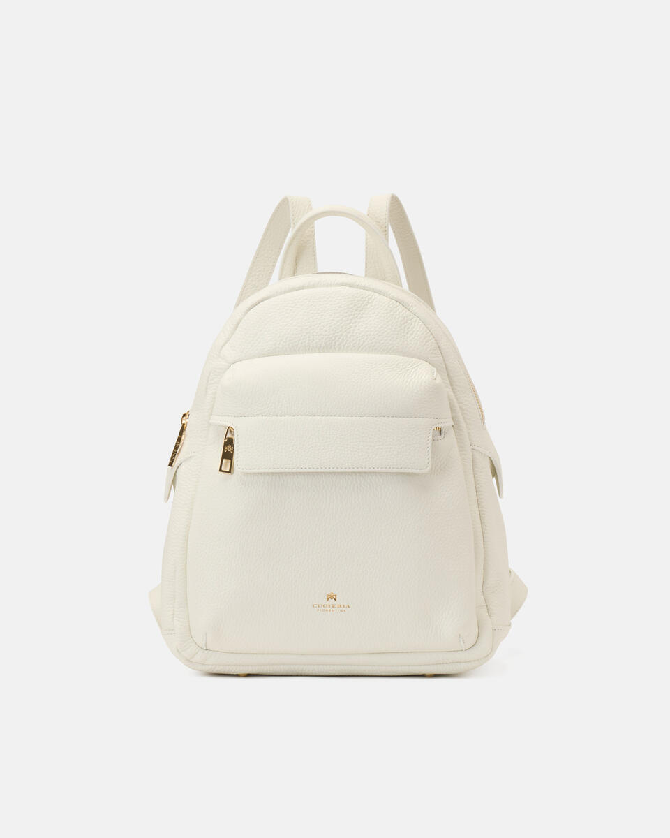 Rucksack Weiss  - Rucksack - Damen Taschen - Tasche - Cuoieria Fiorentina