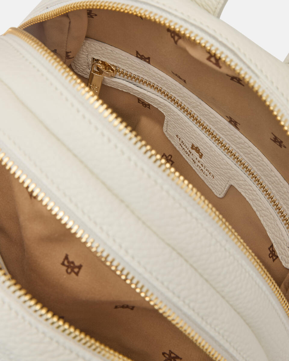 Rucksack Weiss  - Rucksack - Damen Taschen - Tasche - Cuoieria Fiorentina