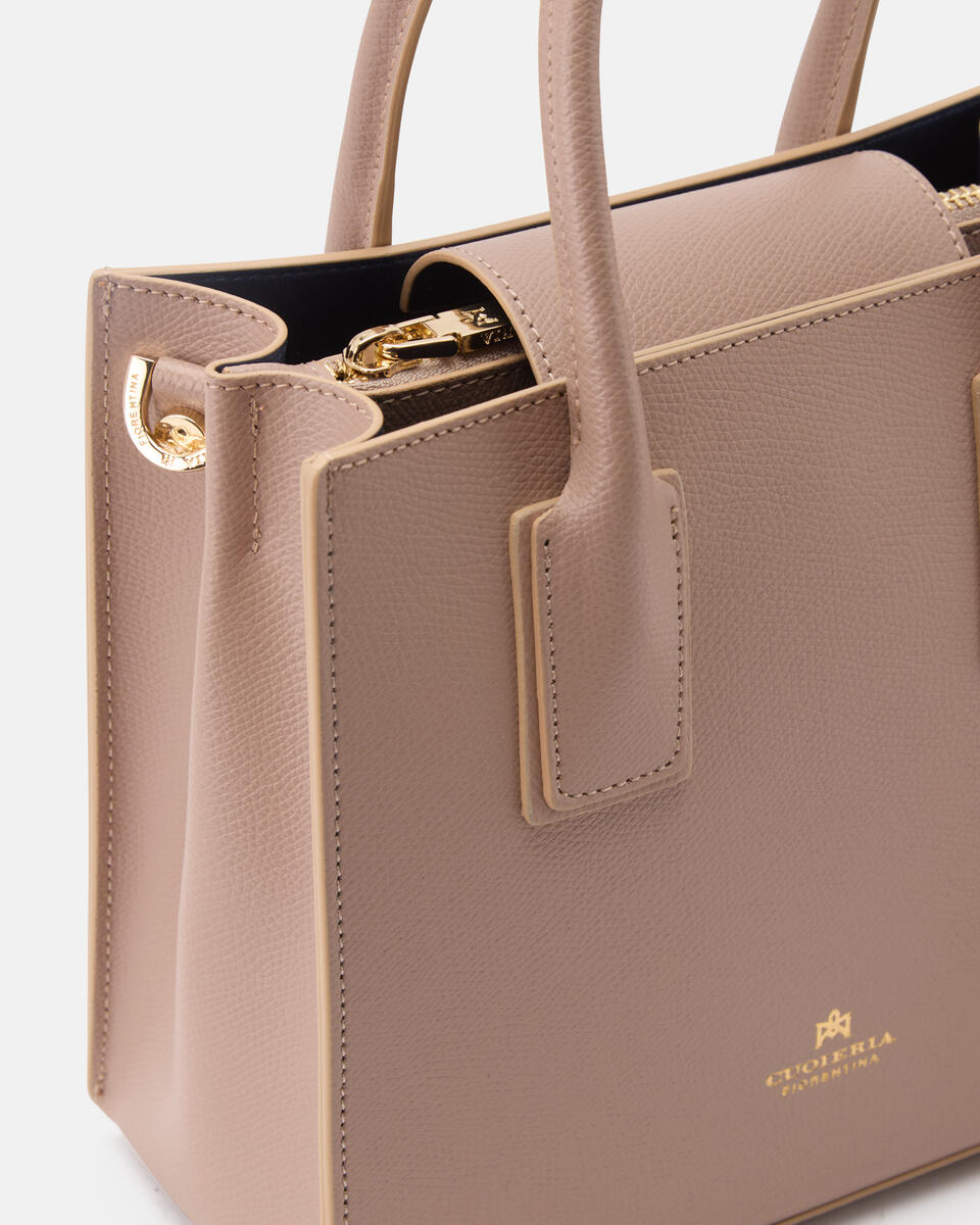 KLEINE HANDTASCHE Nude  - Cuoieria Fiorentina