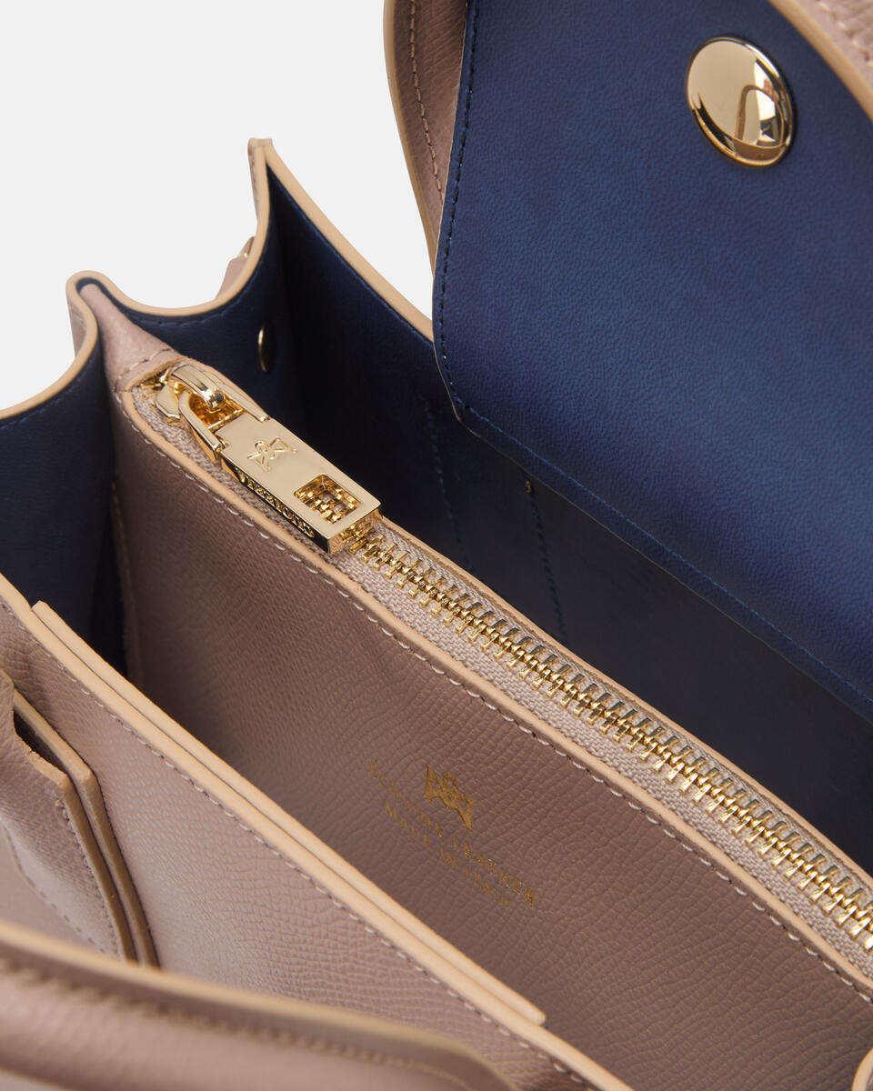 KLEINE HANDTASCHE Nude  - Cuoieria Fiorentina