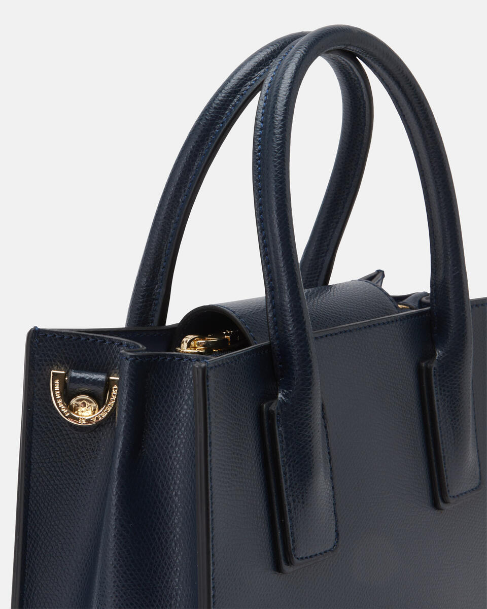 KLEINE HANDTASCHE Navy  - Handtaschen - Damen Taschen - Tasche - Cuoieria Fiorentina