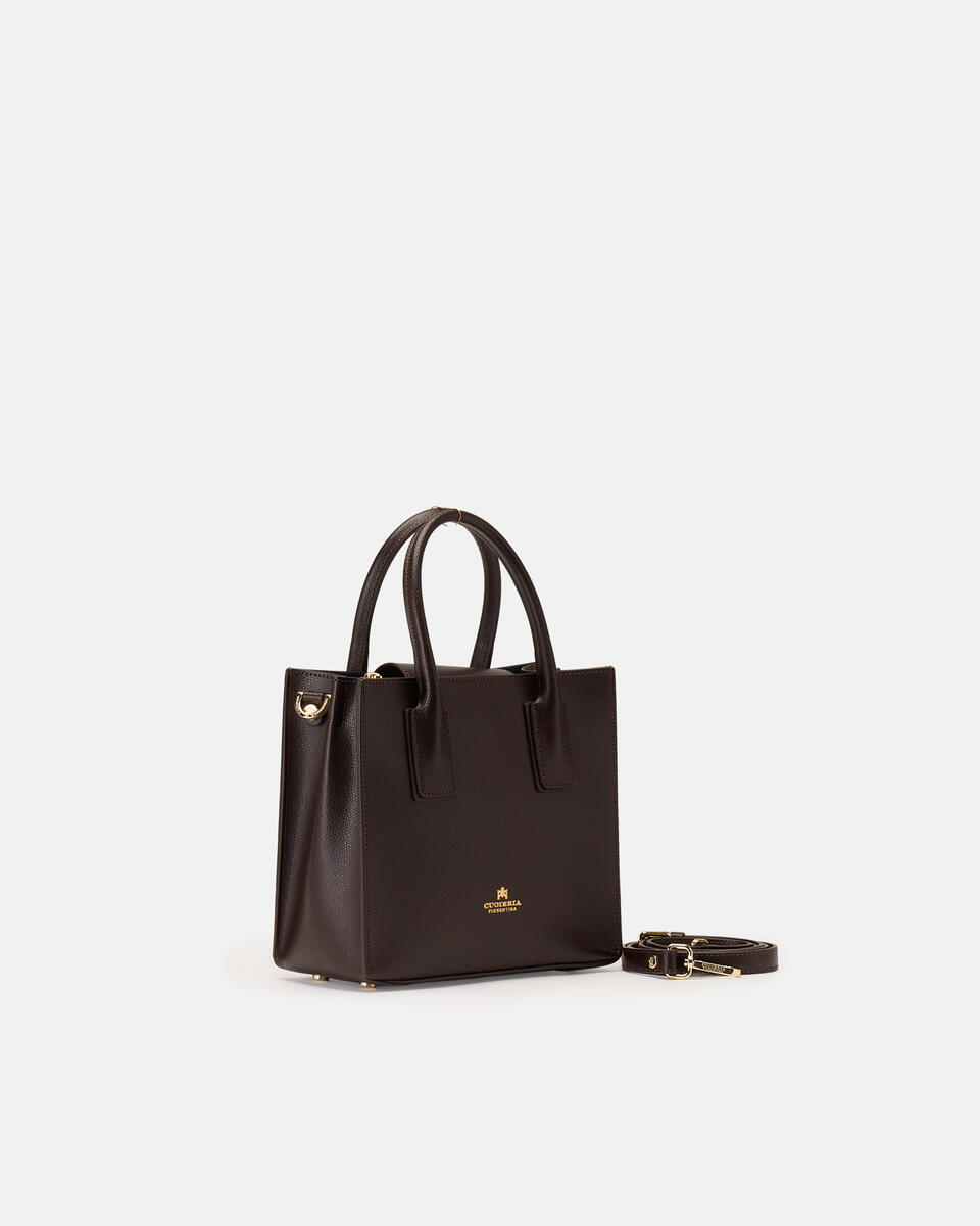 KLEINE HANDTASCHE Dunkelbraun  - Handtaschen - Damen Taschen - Tasche - Cuoieria Fiorentina