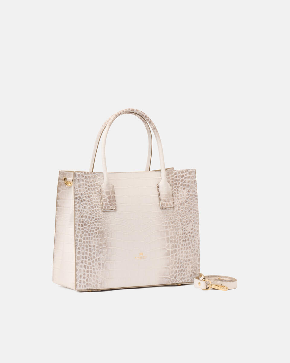 HANDTASCHE Elfenbein  - Handtaschen - Damen Taschen - Tasche - Cuoieria Fiorentina