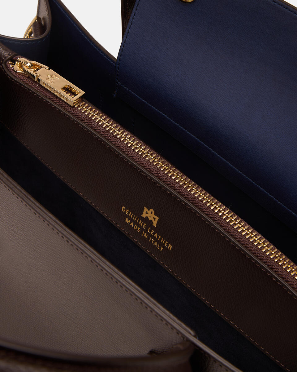 HANDTASCHE Dunkelbraun  - Cuoieria Fiorentina
