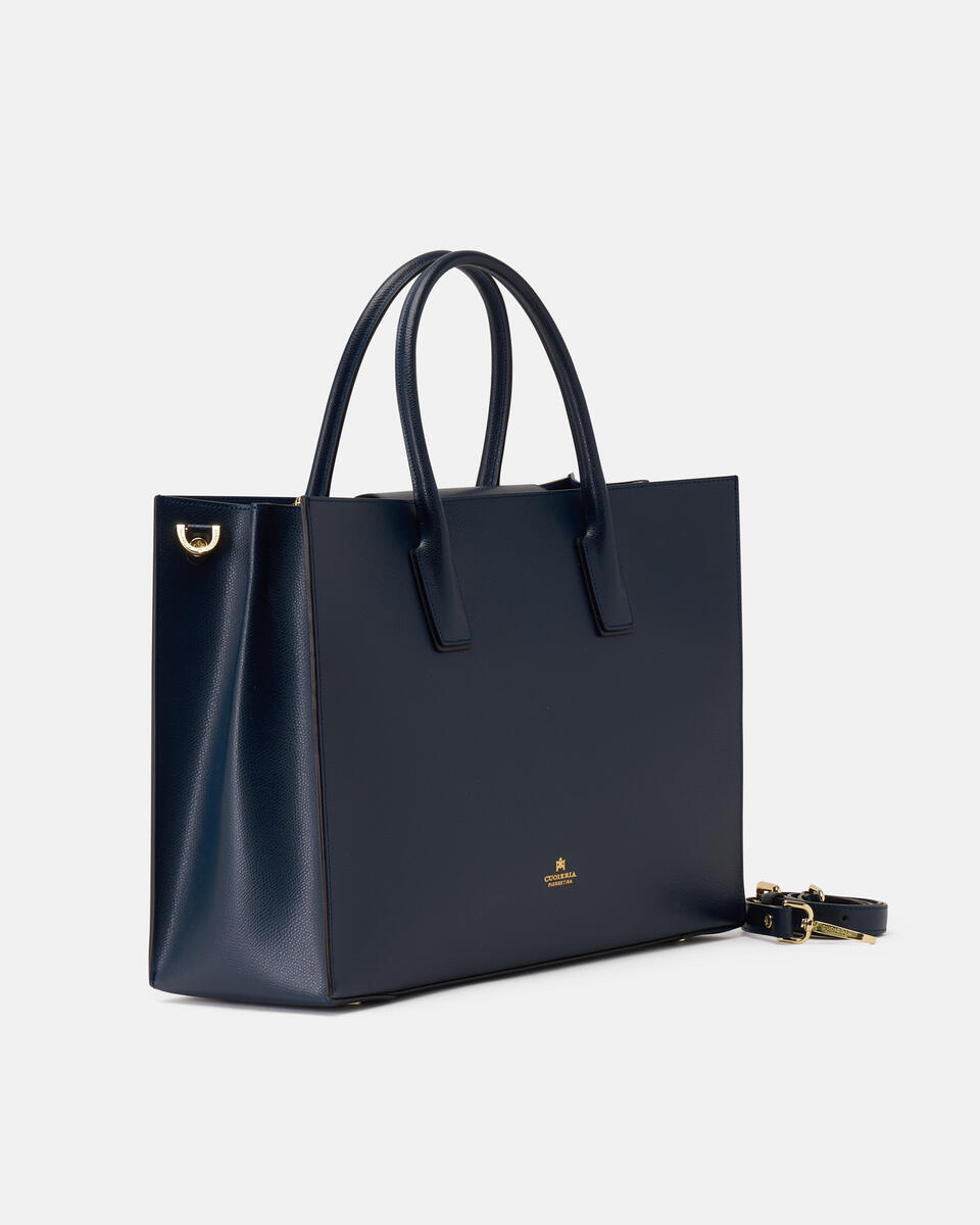 GROSSE HANDTASCHE Navy  - Handtaschen - Damen Taschen - Tasche - Cuoieria Fiorentina