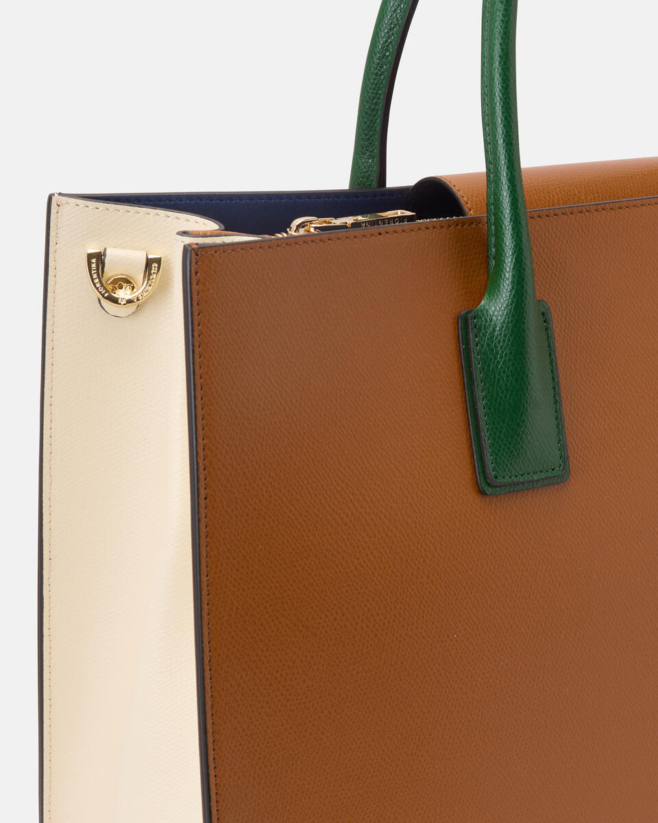 GROSSE HANDTASCHE Lionproseccoaloe  - Handtaschen - Damen Taschen - Tasche - Cuoieria Fiorentina