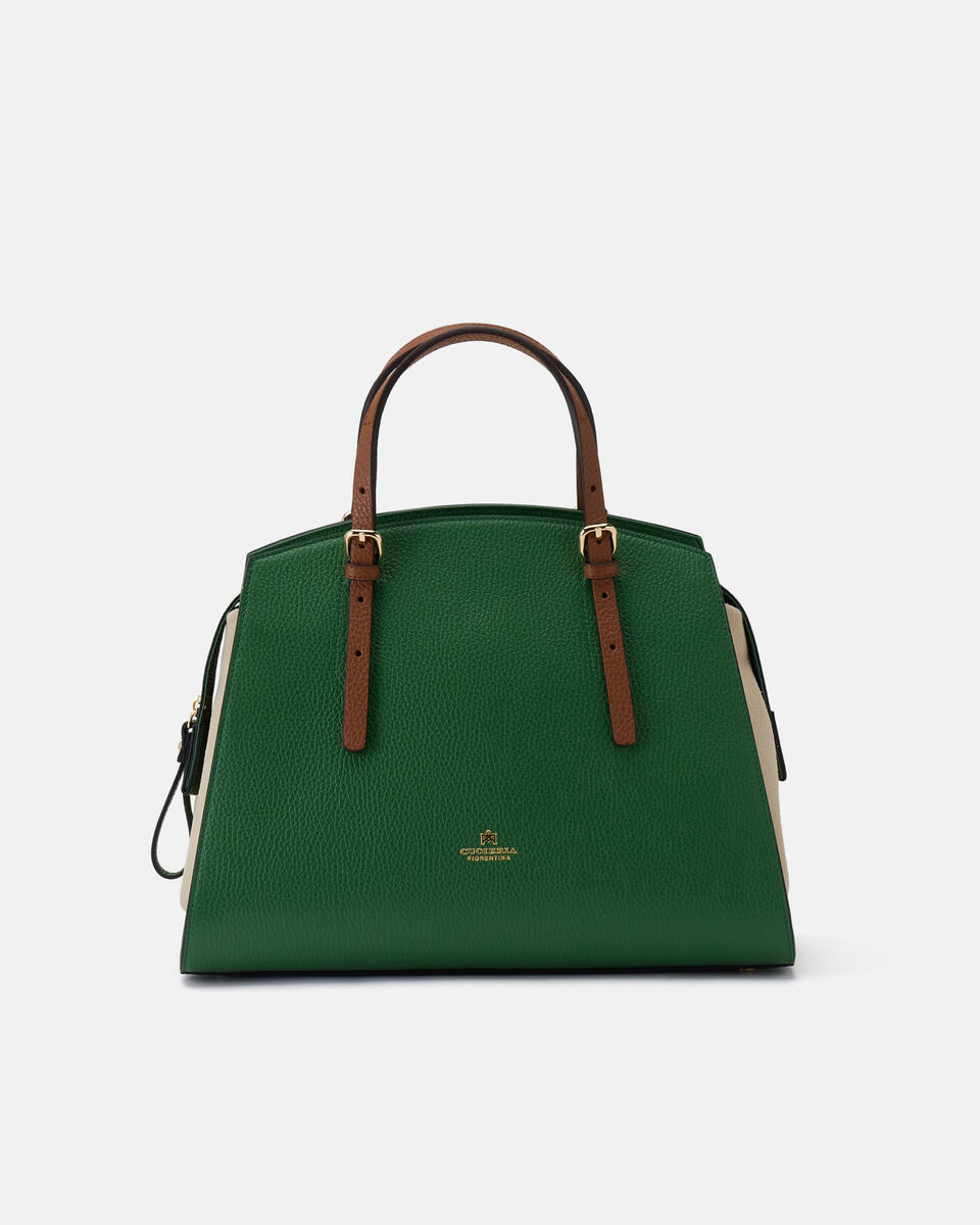 HANDTASCHE Aloeproseccocaramel  - Handtaschen - Damen Taschen - Tasche - Cuoieria Fiorentina