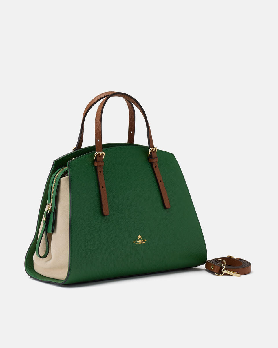 HANDTASCHE Aloeproseccocaramel  - Handtaschen - Damen Taschen - Tasche - Cuoieria Fiorentina