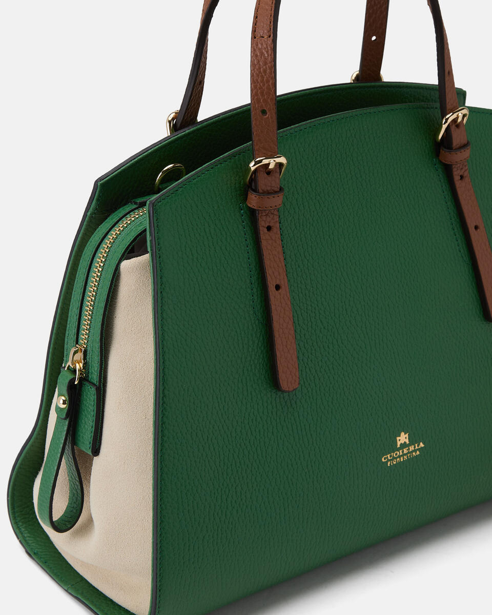HANDTASCHE Aloeproseccocaramel  - Handtaschen - Damen Taschen - Tasche - Cuoieria Fiorentina