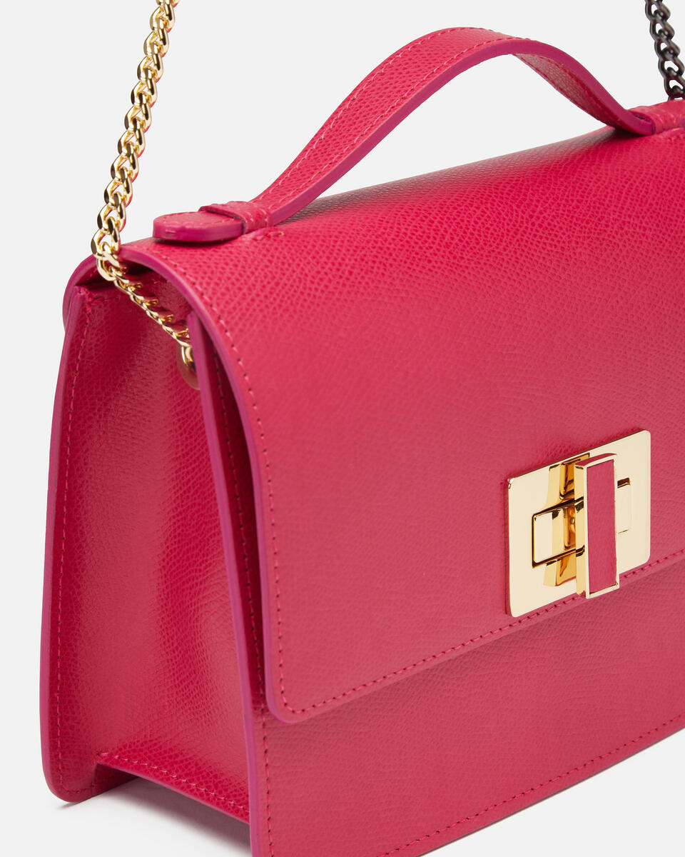 CLUTCH BAG Fuchsia  - Mini Bags - Damen Taschen - Tasche - Cuoieria Fiorentina