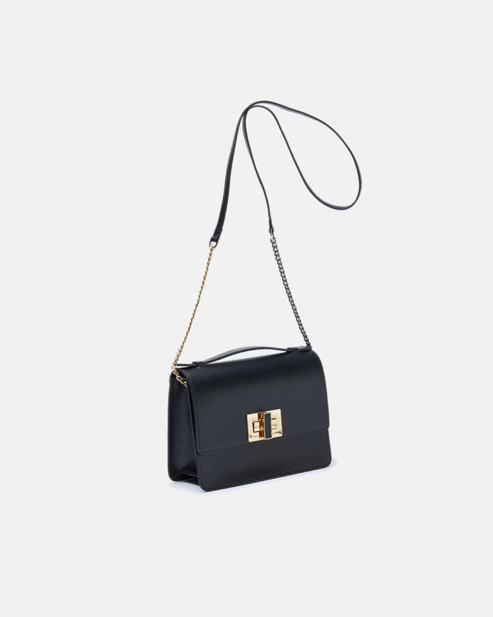 CLUTCH BAG Schwarz  - Mini Bags - Damen Taschen - Tasche - Cuoieria Fiorentina