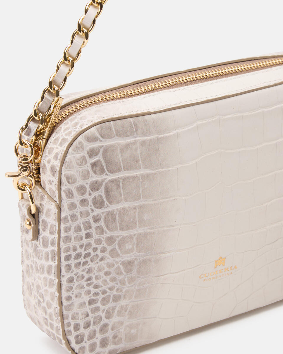 CAMERA BAG Elfenbein  - Mini Bags - Damen Taschen - Tasche - Cuoieria Fiorentina