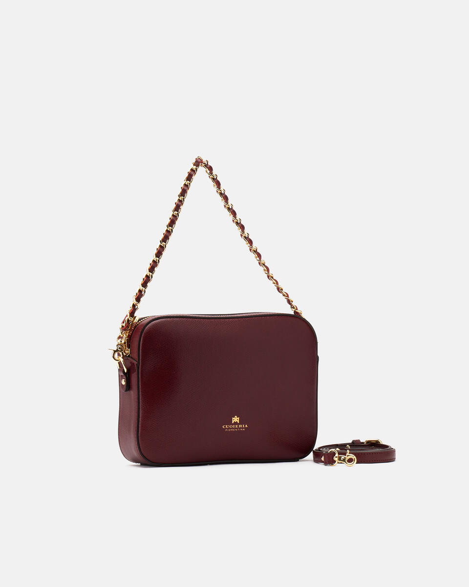 Camera bag Bordeaux  - Handtaschen - Damen Taschen - Tasche - Cuoieria Fiorentina