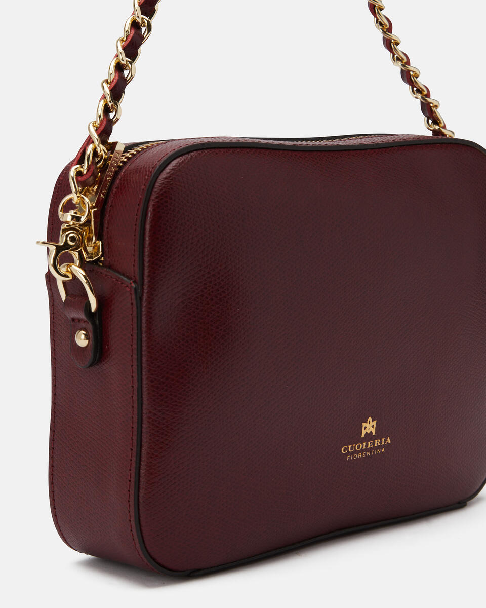 Camera bag Bordeaux  - Handtaschen - Damen Taschen - Tasche - Cuoieria Fiorentina