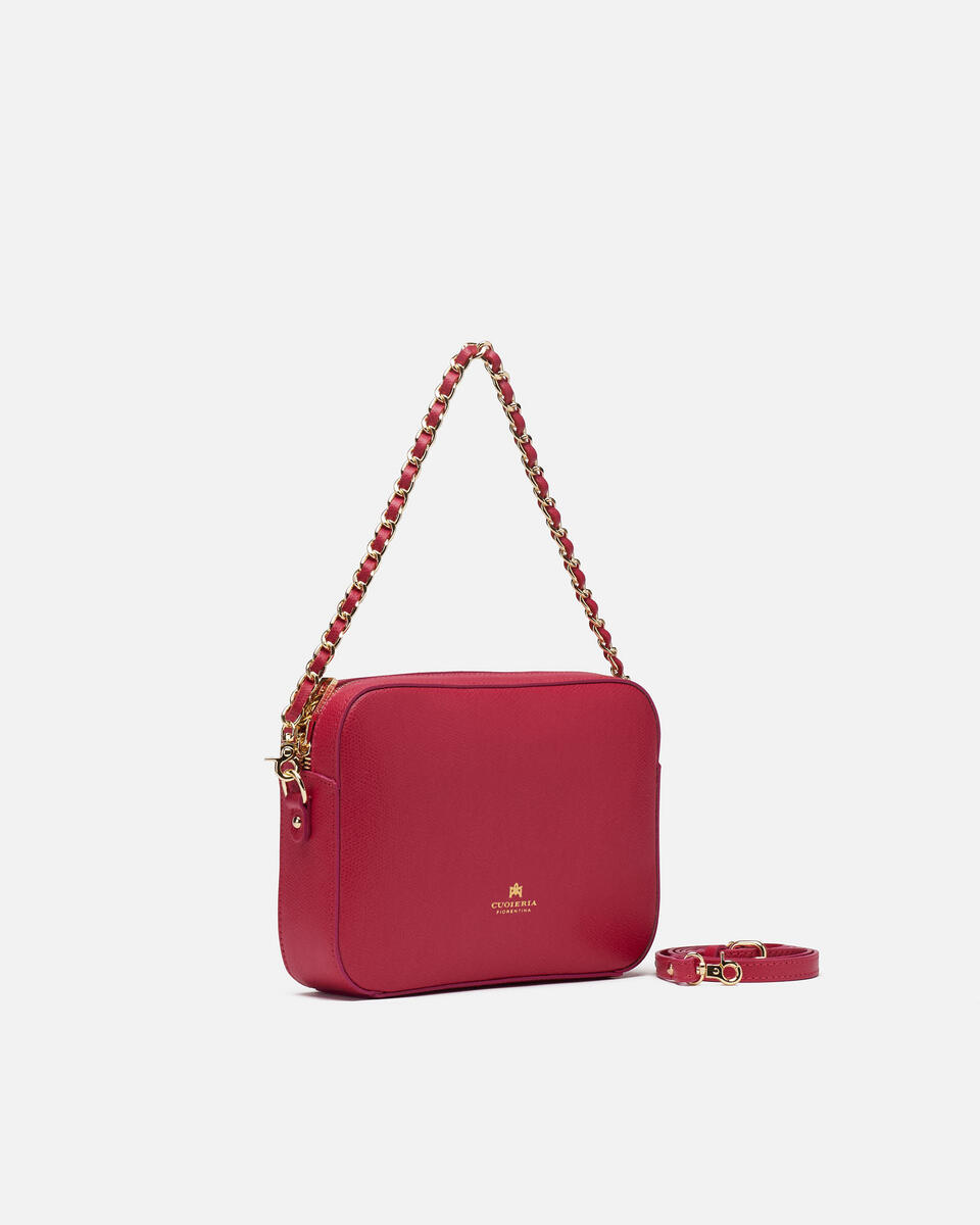 Camera bag Fuchsia  - Mini Bags - Damen Taschen - Tasche - Cuoieria Fiorentina