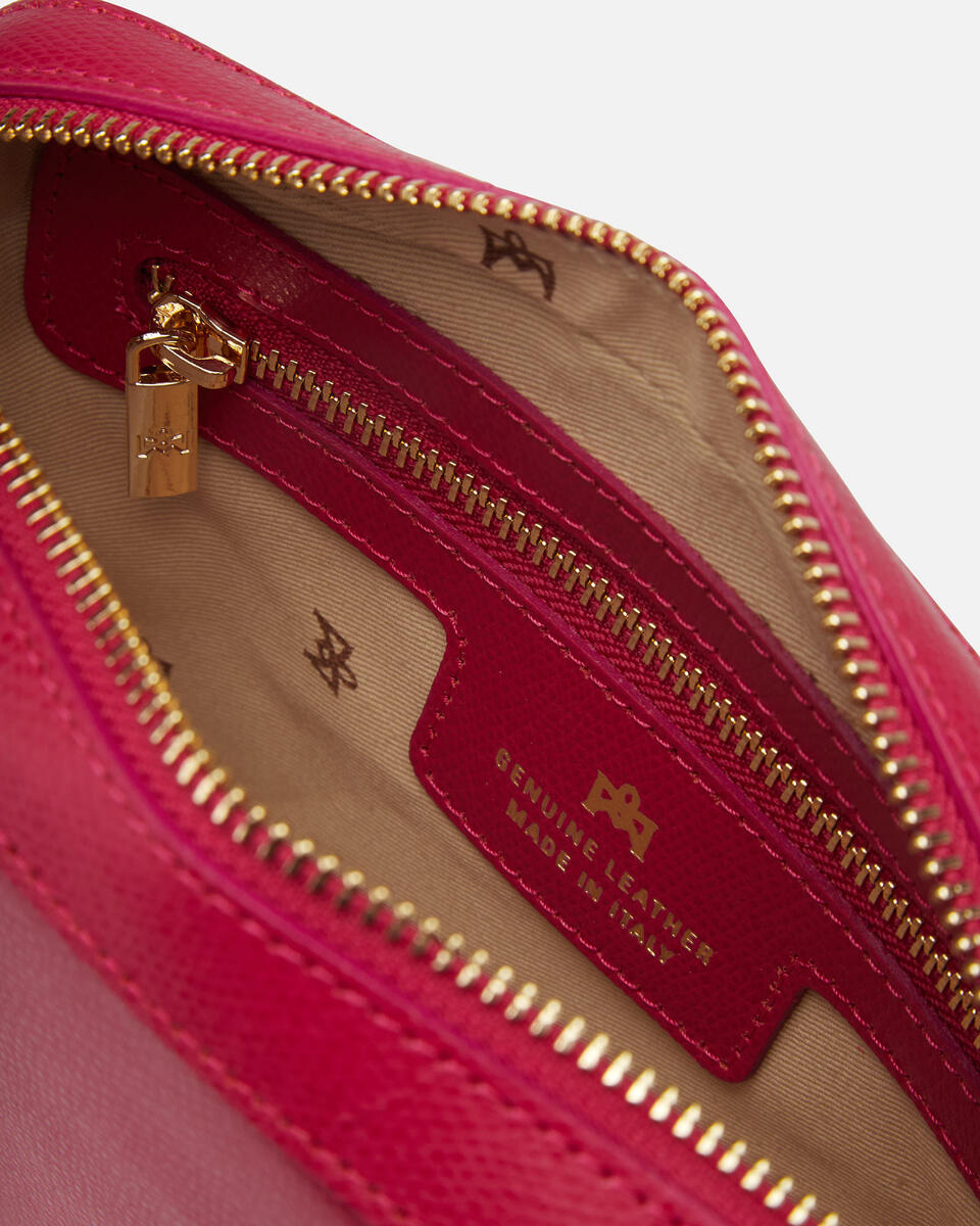 Camera bag Fuchsia  - Mini Bags - Damen Taschen - Tasche - Cuoieria Fiorentina