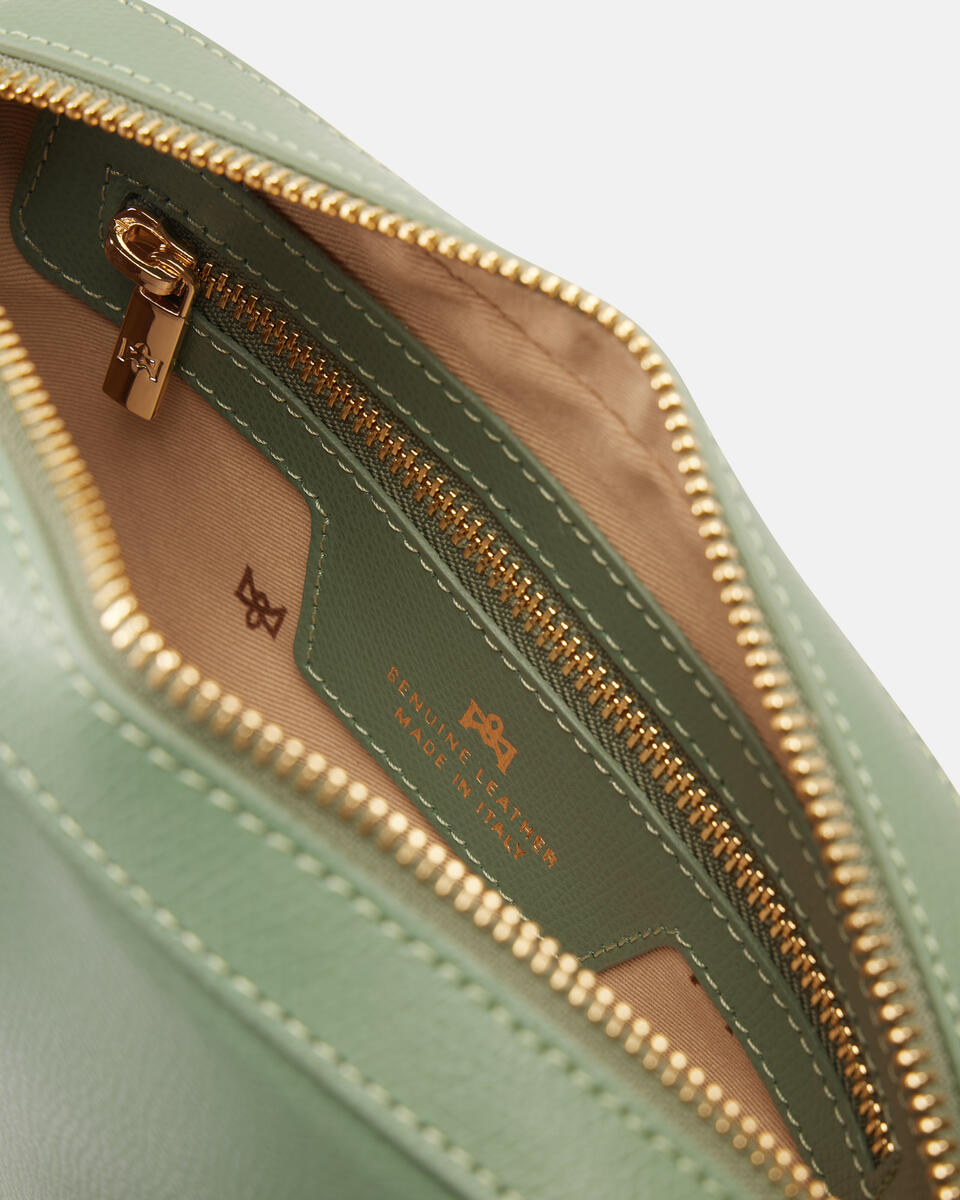 Camera bag Salbei  - Mini Bags - Damen Taschen - Tasche - Cuoieria Fiorentina