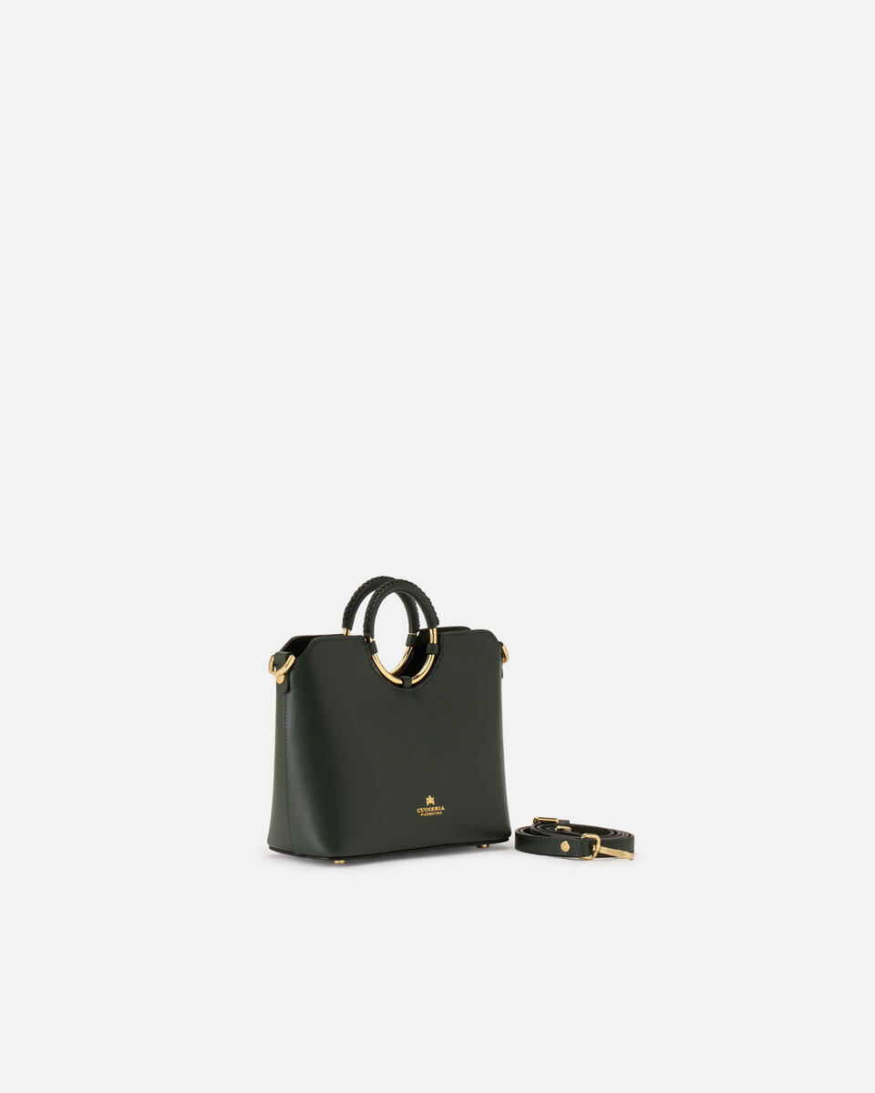KLEINE HANDTASCHE Moos  - Cuoieria Fiorentina