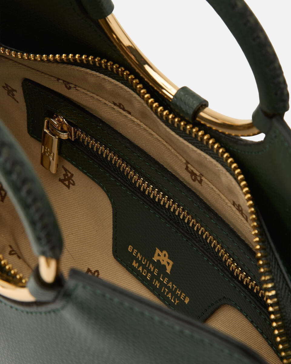 KLEINE HANDTASCHE Moos  - Cuoieria Fiorentina