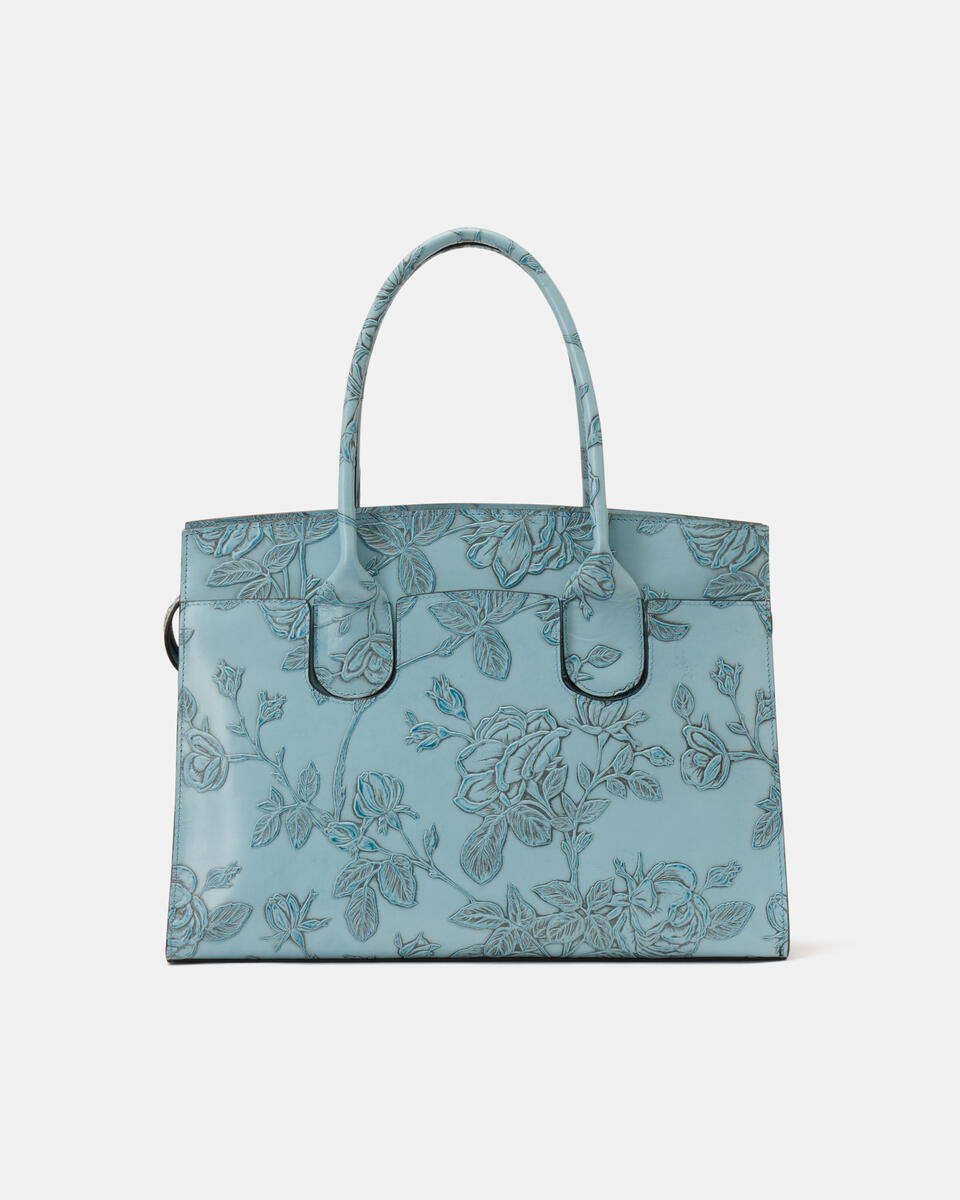HANDTASCHE Hellblau  - Cuoieria Fiorentina