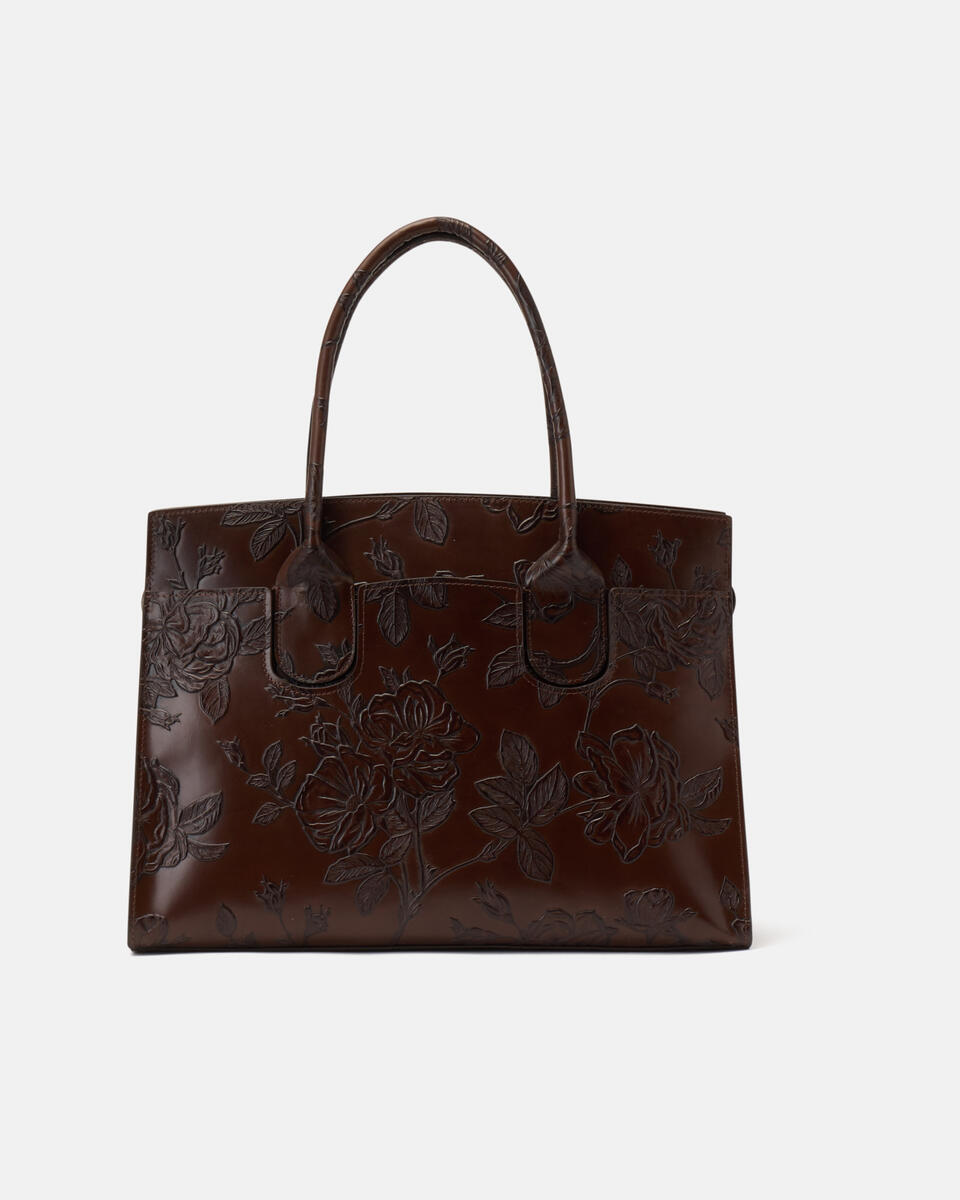 HANDTASCHE Mahagoni  - Cuoieria Fiorentina