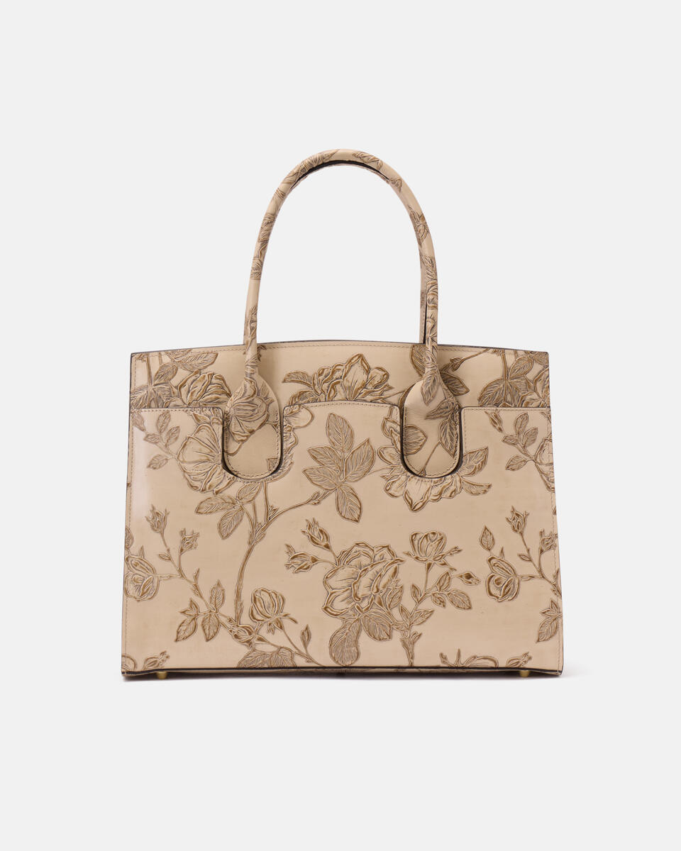 HANDTASCHE Taupe  - Handtaschen - Damen Taschen - Tasche - Cuoieria Fiorentina