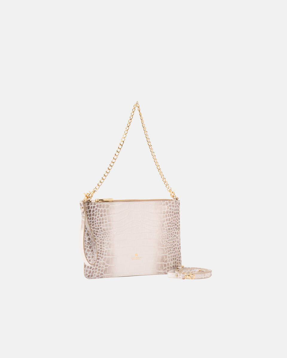POCHETTE Elfenbein  - Handtaschen - Damen Taschen - Tasche - Cuoieria Fiorentina