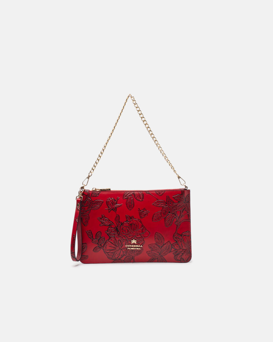 pochette Rot  - Handtaschen - Damen Taschen - Tasche - Cuoieria Fiorentina