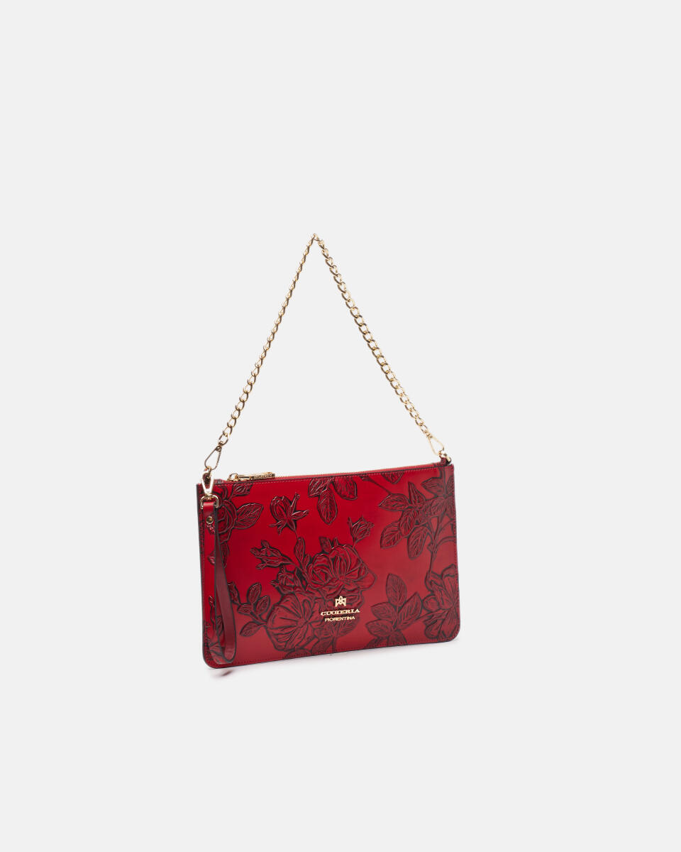 pochette Rot  - Handtaschen - Damen Taschen - Tasche - Cuoieria Fiorentina
