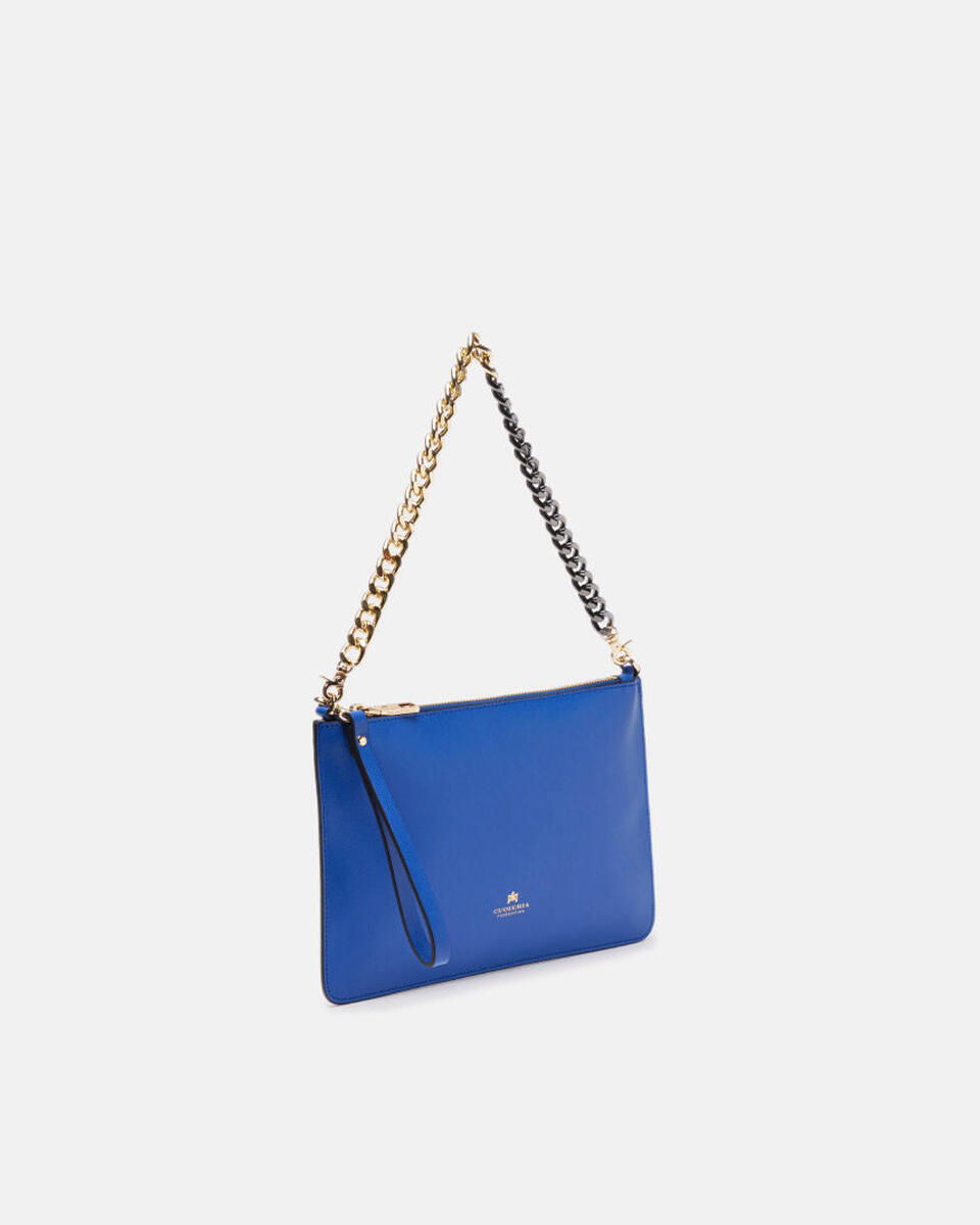 POCHETTE Blitzblau  - Handtaschen - Damen Taschen - Tasche - Cuoieria Fiorentina