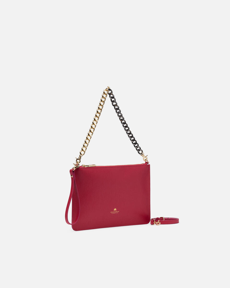 POCHETTE Fuchsia  - Handtaschen - Damen Taschen - Tasche - Cuoieria Fiorentina