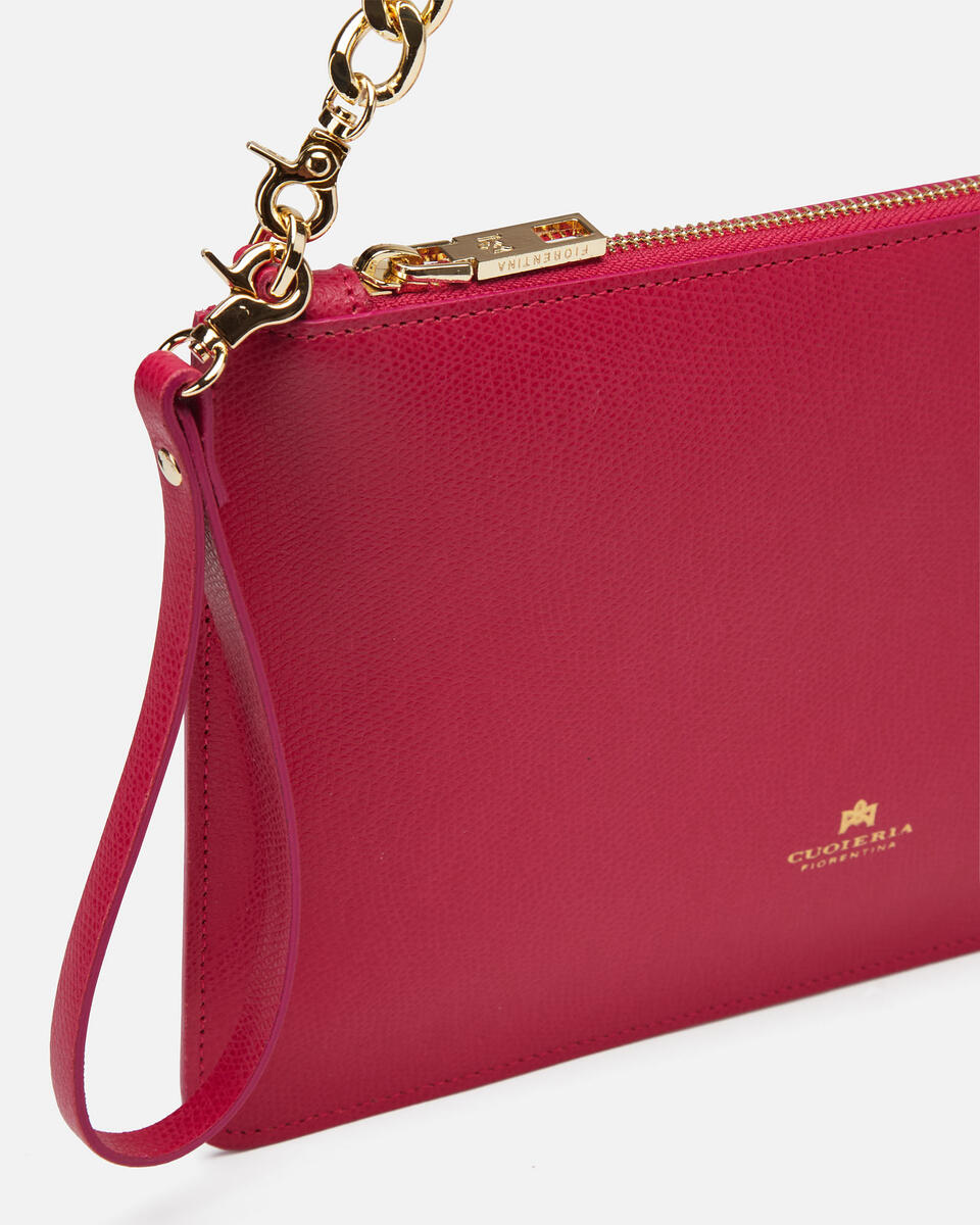 POCHETTE Fuchsia  - Handtaschen - Damen Taschen - Tasche - Cuoieria Fiorentina