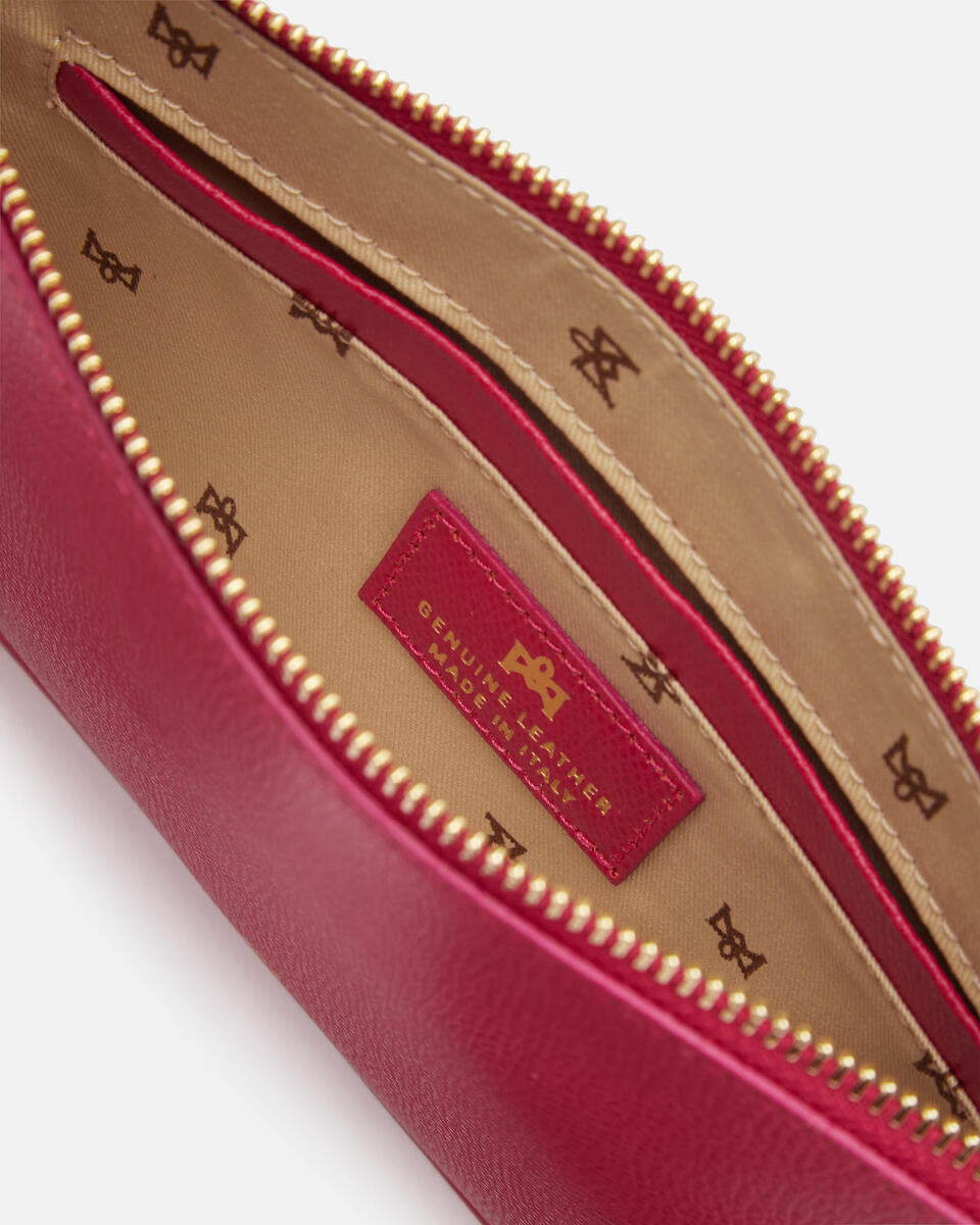 POCHETTE Fuchsia  - Handtaschen - Damen Taschen - Tasche - Cuoieria Fiorentina